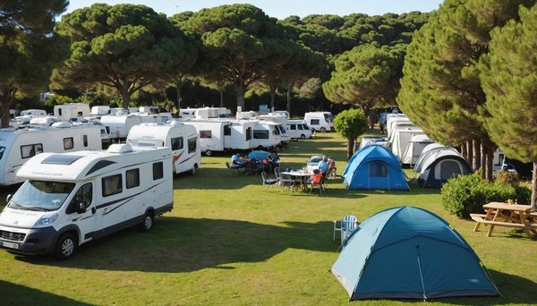 Découvrez le paradis du camping à holiday green à fréjus