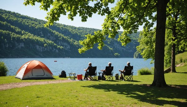 Camping à figeac et alentours : détente et nature au lac aux oiseaux