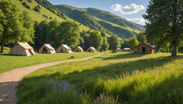 Relaxation au Camping Berrua au Pays Basque
