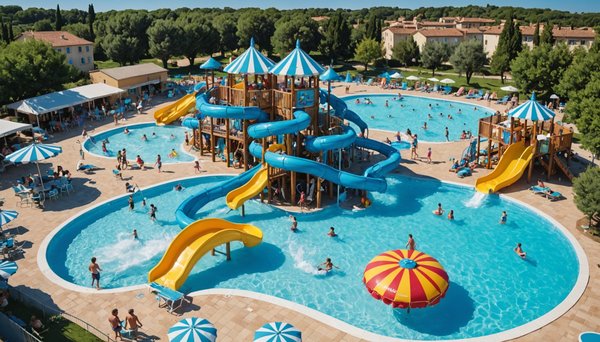 Quels sont les campings avec toboggan dans le Sud de la France