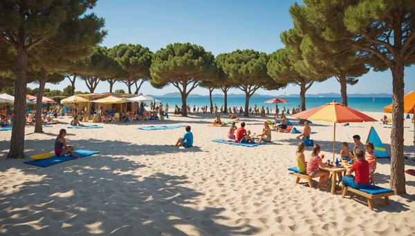 Quelles sont les activités proposées par les campings club vacances à Hyères?