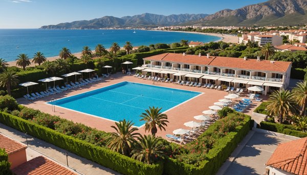 Quels sont les services et les animations de vacances proposés par les clubs 4 étoiles à Argeles sur Mer ?