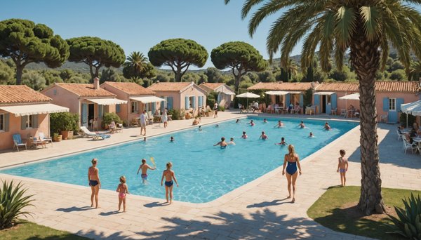 Pourquoi le camping club vacances Le Domaine de Miremer à Grimaud est-il idéal pour les familles ?