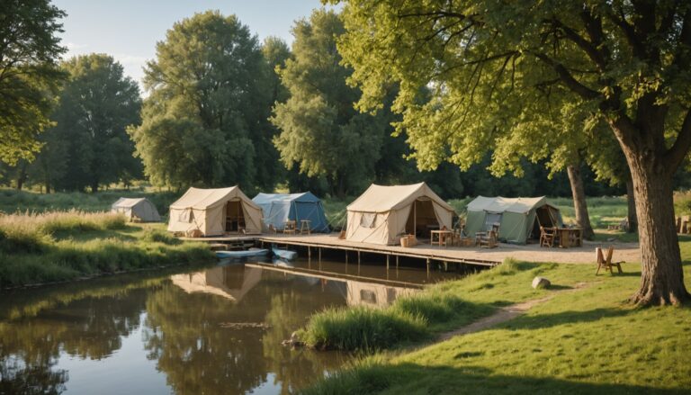 Camping au bord d&rsquo;une rivière en france : les sites les plus prisés
